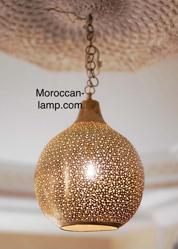 Suspension marocaine, plafond de lampe marocaine
